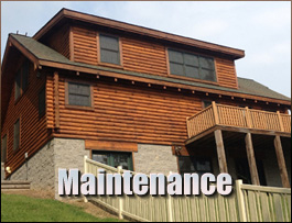  Delaware, Ohio Log Home Maintenance